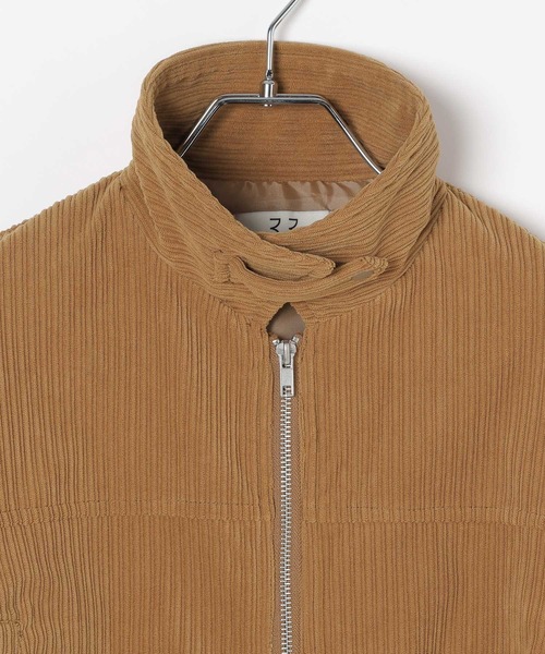 3.3 Field Trip (3.3フィールドトリップ)の「3.3 Field Trip/短丈コーデュロイジャケット(ブルゾン・レディース・ブラック/キャメル・FREE)」の4枚目の写真