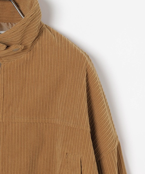 3.3 Field Trip (3.3フィールドトリップ)の「3.3 Field Trip/短丈コーデュロイジャケット(ブルゾン・レディース・ブラック/キャメル・FREE)」の6枚目の写真