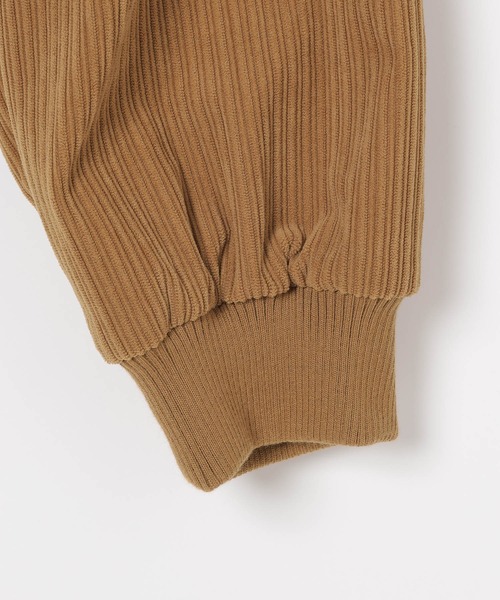 3.3 Field Trip (3.3フィールドトリップ)の「3.3 Field Trip/短丈コーデュロイジャケット(ブルゾン・レディース・ブラック/キャメル・FREE)」の7枚目の写真