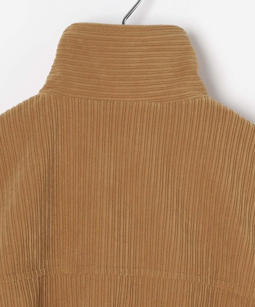 3.3 Field Trip (3.3フィールドトリップ)の「3.3 Field Trip/短丈コーデュロイジャケット(ブルゾン・レディース・ブラック/キャメル・FREE)」の5枚目の写真