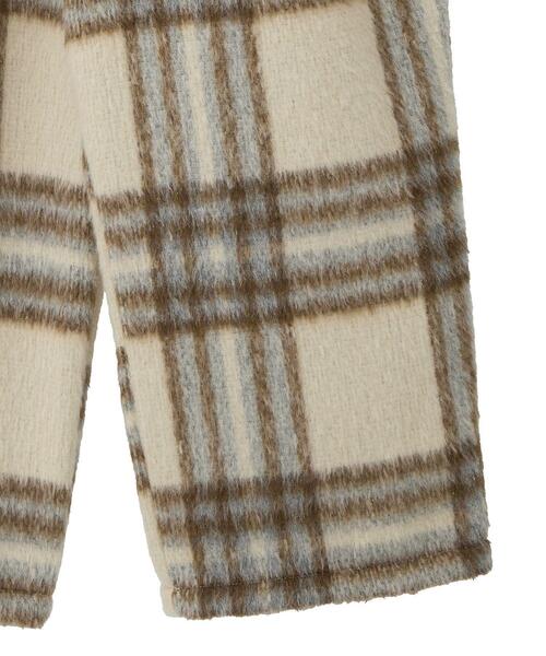 Green Parks(グリーンパークス)の「■WITH KURUMI NAKATA チェックコクーンパンツ(その他パンツ・レディース・アイボリー/ブラック・FREE)」の16枚目の写真