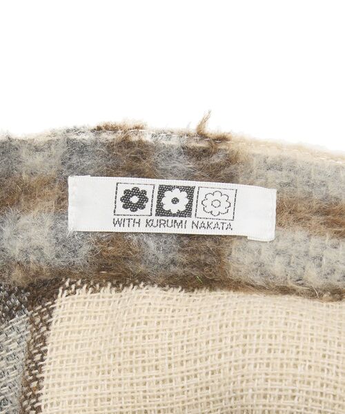 Green Parks(グリーンパークス)の「■WITH KURUMI NAKATA チェックコクーンパンツ(その他パンツ・レディース・アイボリー/ブラック・FREE)」の17枚目の写真