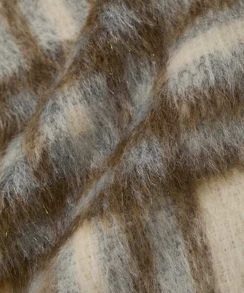 Green Parks(グリーンパークス)の「■WITH KURUMI NAKATA チェックコクーンパンツ(その他パンツ・レディース・アイボリー/ブラック・FREE)」の18枚目の写真