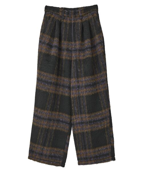 Green Parks(グリーンパークス)の「■WITH KURUMI NAKATA チェックコクーンパンツ(その他パンツ・レディース・アイボリー/ブラック・FREE)」の21枚目の写真