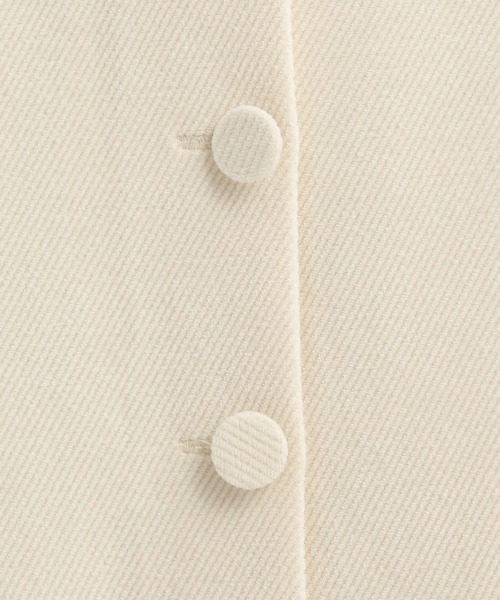 Andemiu（アンデミュウ）の「ミディIラインスカート602240（スカート・レディース・アイボリー/ブラック/ブラウン・FREE）」の4枚目の写真