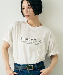 EMMA　ROUGE VIF | ロゴTシャツ(ETOILE POLAIRE)(Tシャツ/カットソー)