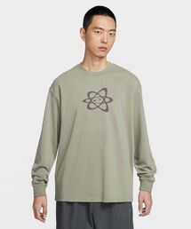 NIKE（ナイキ）の「ナイキ スポーツウェア ロングスリーブ Tシャツ / Nike Sportswear Long-Sleeve T-Shirt HV0149-320 Light Army（Tシャツ/カットソー）」