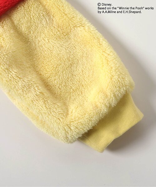 Disney（ディズニー）の「ディズニーキャラクター/くまのプーさん/フーディー（パーカー・キッズ・イエロー/ピンク・80/90/100/110/120/130）」の6枚目の写真