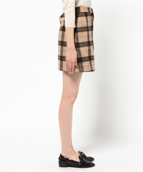 Chico（チコ）の「【who's who Chico】前開き台形スカート（スカート・レディース・グレー/ベージュ・FREE）」の5枚目の写真