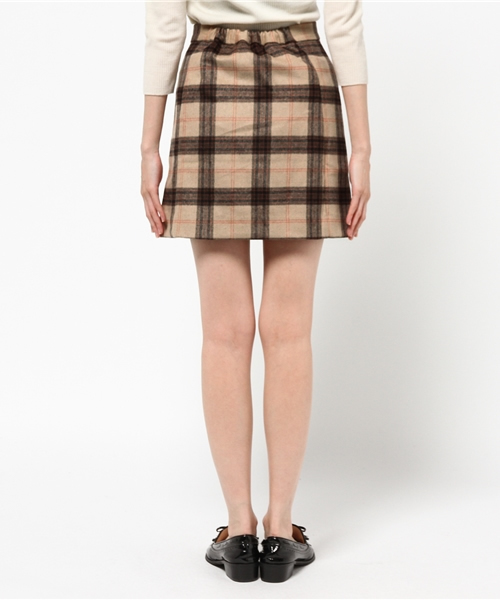 Chico（チコ）の「【who's who Chico】前開き台形スカート（スカート・レディース・グレー/ベージュ・FREE）」の6枚目の写真