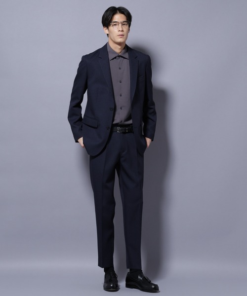 セール】「Damerino」LANATEC(R) メランジツイルセットアップ