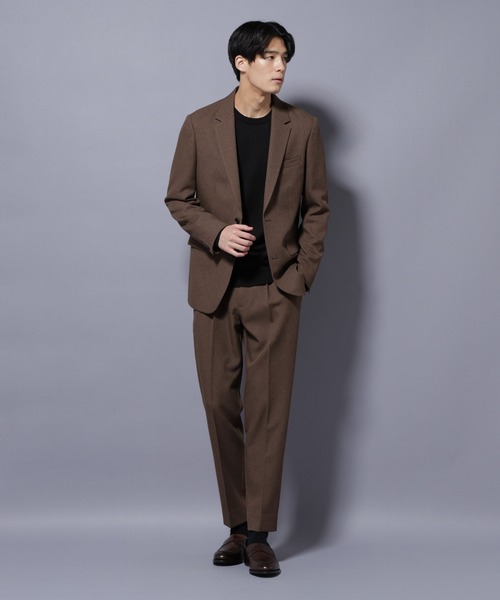 セール】「Damerino」LANATEC(R) メランジツイルセットアップ