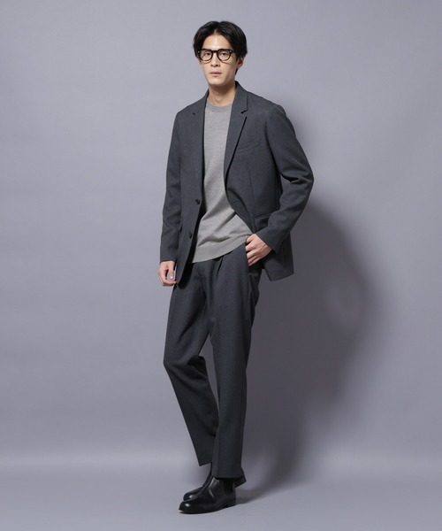 セール】「Damerino」LANATEC(R) メランジツイルセットアップ