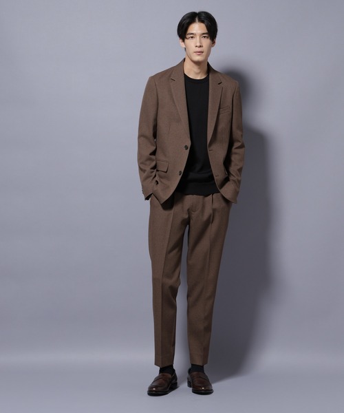 セール】「Damerino」LANATEC(R) メランジツイルセットアップ