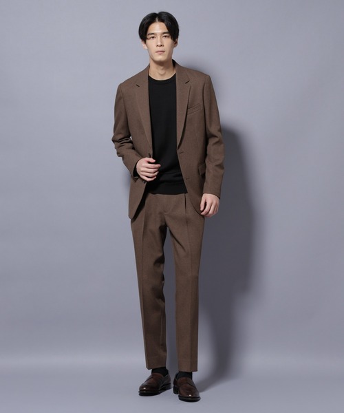 セール】「Damerino」LANATEC(R) メランジツイルセットアップ