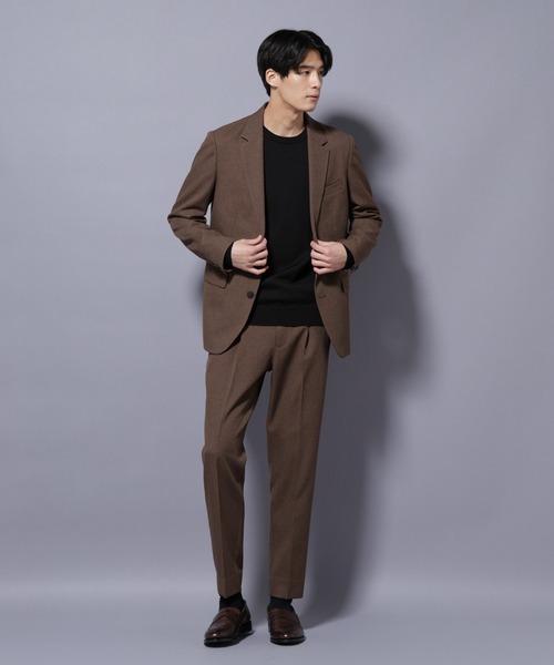 セール】「Damerino」LANATEC(R) メランジツイルセットアップ