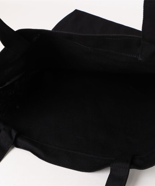 ScoLar(スカラー)の「ScoLar(スカラー) なめことラビル仲良しの森 トートバッグ(トートバッグ・レディース・ブラック/アイボリー・FREE)」の22枚目の写真