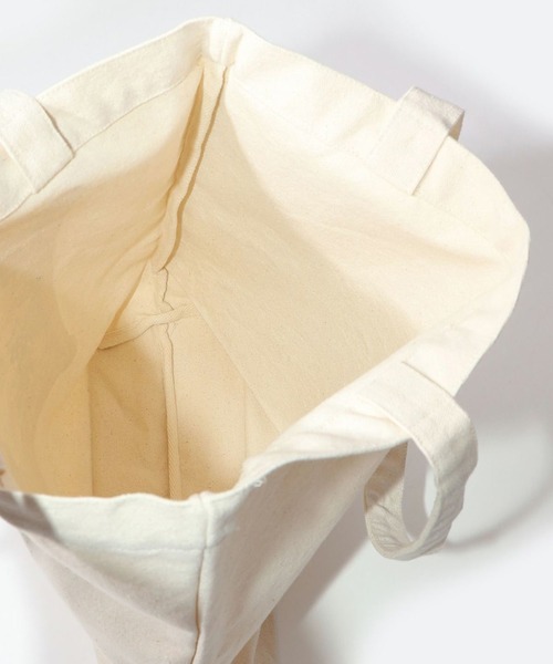 ScoLar(スカラー)の「ScoLar(スカラー) なめことラビル仲良しの森 トートバッグ(トートバッグ・レディース・ブラック/アイボリー・FREE)」の14枚目の写真