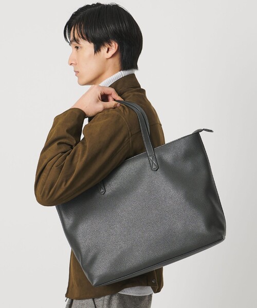 レザーライク トートバッグM（トートバッグ）｜UNITED ARROWS