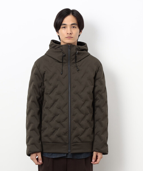 COMME CA ISM(コムサイズム)の「シームレスダウン フード ブルゾン(ダウンジャケット/コート・メンズ・ホワイト/カーキ/ブラック・LARGE/MEDIUM)」の22枚目の写真