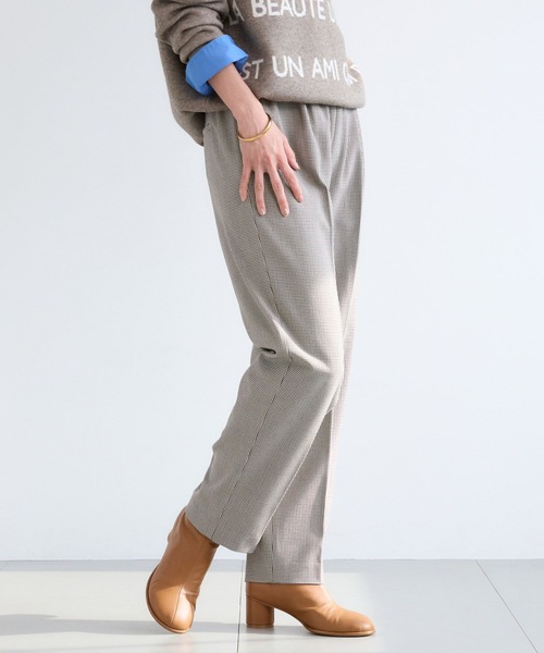 BARNYARDSTORM（バンヤードストーム）の「BARNYARDSTORM / ソフトサーモテーパードパンツ / ハンドウォッシャブル（スラックス・レディース・ブラック/その他/ブルーグレー・S/M）」の7枚目の写真