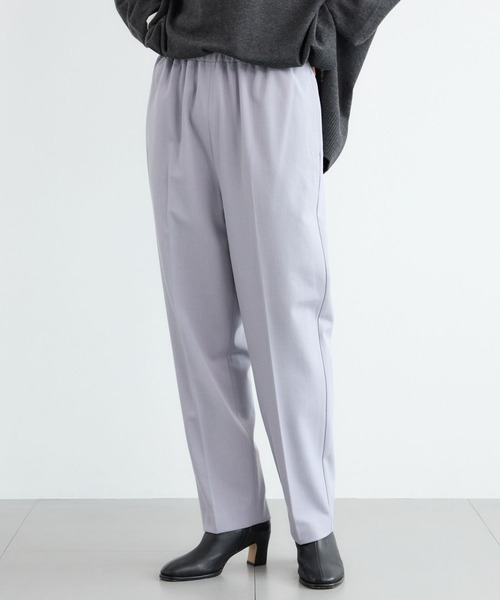 BARNYARDSTORM（バンヤードストーム）の「BARNYARDSTORM / ソフトサーモテーパードパンツ / ハンドウォッシャブル（スラックス・レディース・ブラック/その他/ブルーグレー・S/M）」の17枚目の写真