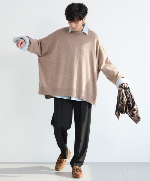 BARNYARDSTORM（バンヤードストーム）の「BARNYARDSTORM / ソフトサーモテーパードパンツ / ハンドウォッシャブル（スラックス・レディース・ブラック/その他/ブルーグレー・S/M）」の20枚目の写真