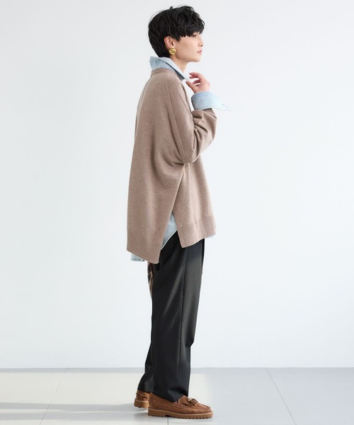 BARNYARDSTORM（バンヤードストーム）の「BARNYARDSTORM / ソフトサーモテーパードパンツ / ハンドウォッシャブル（スラックス・レディース・ブラック/その他/ブルーグレー・S/M）」の21枚目の写真