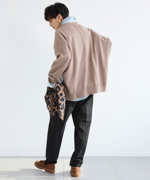 BARNYARDSTORM（バンヤードストーム）の「BARNYARDSTORM / ソフトサーモテーパードパンツ / ハンドウォッシャブル（スラックス・レディース・ブラック/その他/ブルーグレー・S/M）」の22枚目の写真