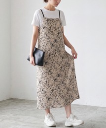 【ARC】【SWITCH by ARCH】Print Pleats 加工 Cami Onepiece ARM-714