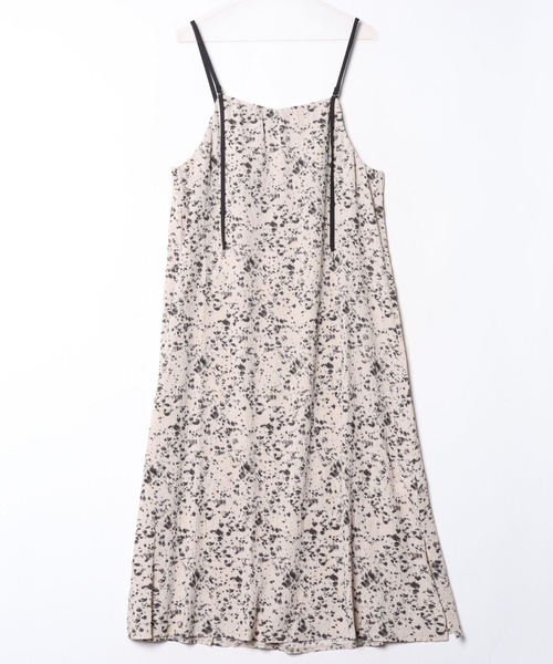 INNOCENT（イノセント）の「【ARC】【SWITCH by ARCH】Print Pleats 加工 Cami Onepiece ARM-714（ワンピース・レディース・アイボリー・FREE）」の2枚目の写真