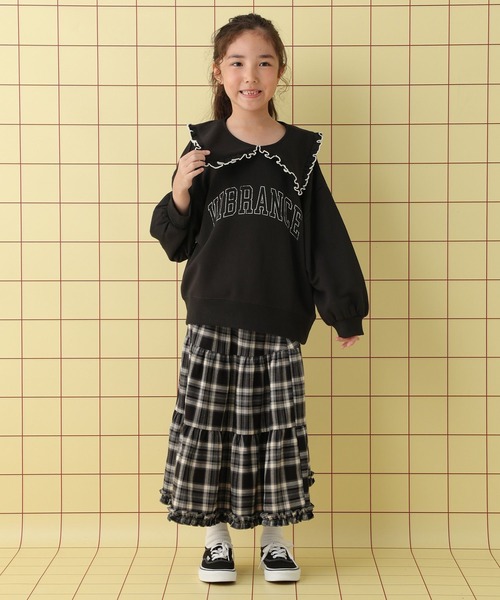 LEPSIM(レプシィム)の「【KIDS】襟付きロゴプリントスウェット 598139(スウェット・キッズ・ブラック/グレー・140/120/130)」の15枚目の写真