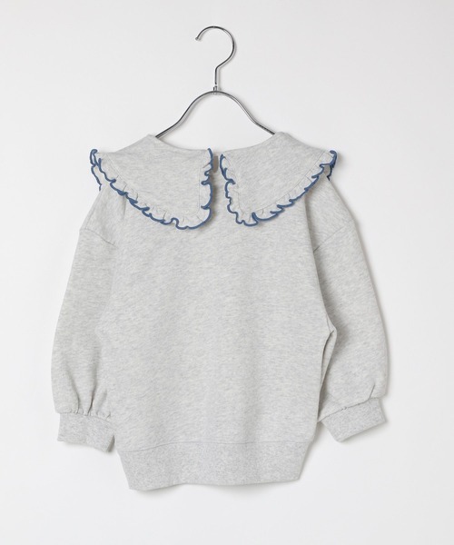 LEPSIM(レプシィム)の「【KIDS】襟付きロゴプリントスウェット 598139(スウェット・キッズ・ブラック/グレー・140/120/130)」の5枚目の写真