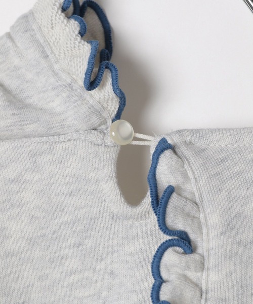 LEPSIM(レプシィム)の「【KIDS】襟付きロゴプリントスウェット 598139(スウェット・キッズ・ブラック/グレー・140/120/130)」の11枚目の写真