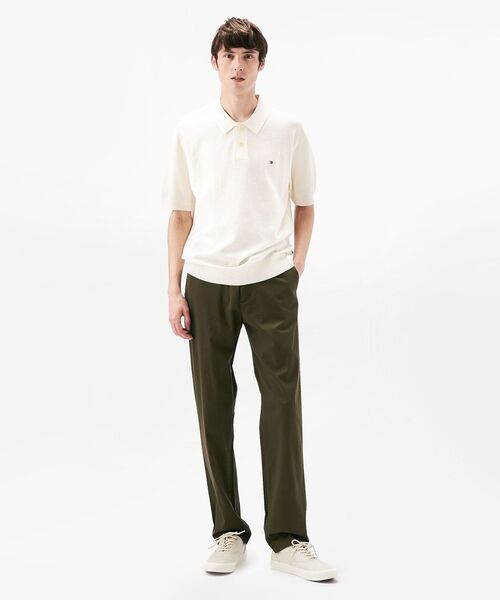 TOMMY HILFIGER（トミーヒルフィガー）の「ライスコーンショートスリーブポロ（ポロシャツ・メンズ・ピンク/ホワイト・MEDIUM/LARGE/X-LARGE）」の8枚目の写真