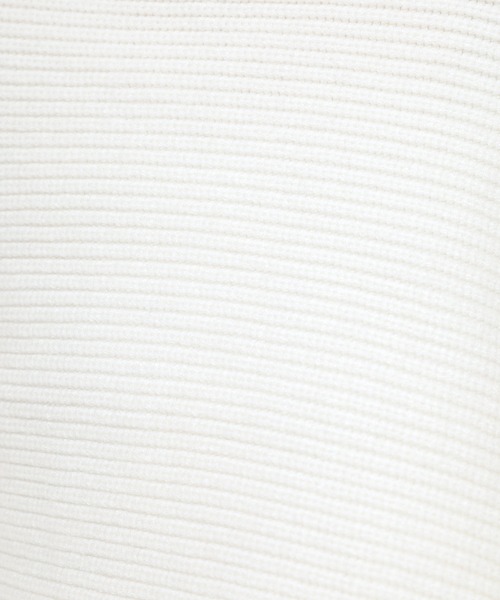 ROYAL PARTY（ロイヤルパーティー）の「畦編みニットボレロ（カーディガン/ボレロ・レディース・ブラック/グレー/オフホワイト・FREE）」の7枚目の写真