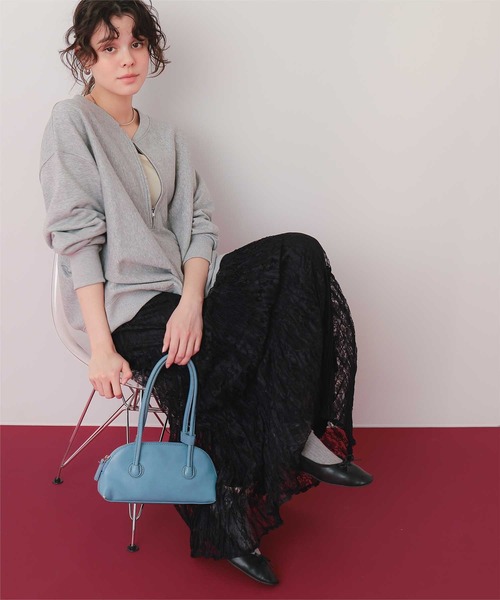 titivate(ティティベイト)の「ワッシャーレーススカート(スカート・レディース・オフホワイト/ブラック・L/M/S)」の4枚目の写真