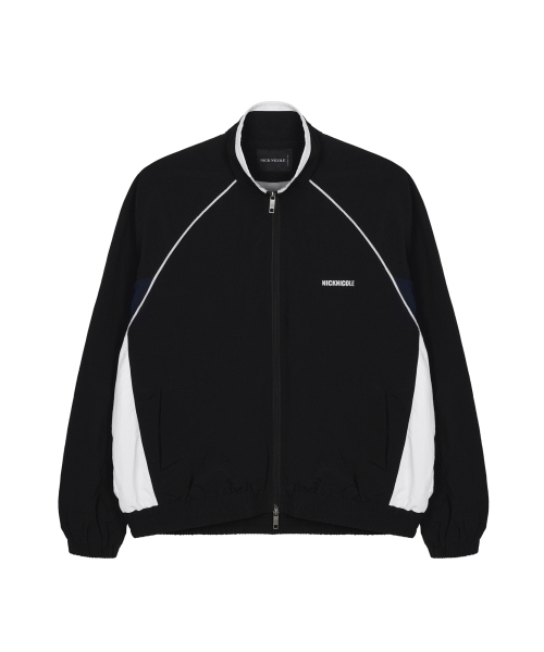 NICK&NICOLE(ニックアンドニコール)の「PIPING TRACKSUIT JACKET_BLACK(ナイロンジャケット・レディース・その他・FREE)」の2枚目の写真