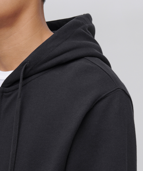 MUSINSA STANDARD（ムシンサスタンダード）の「パーカースウェットジップアップ[ダークグレー]（パーカー・メンズ・その他・XX-LARGE/XXX-LARGE/SMALL/MEDIUM/LARGE/X-LARGE）」の5枚目の写真