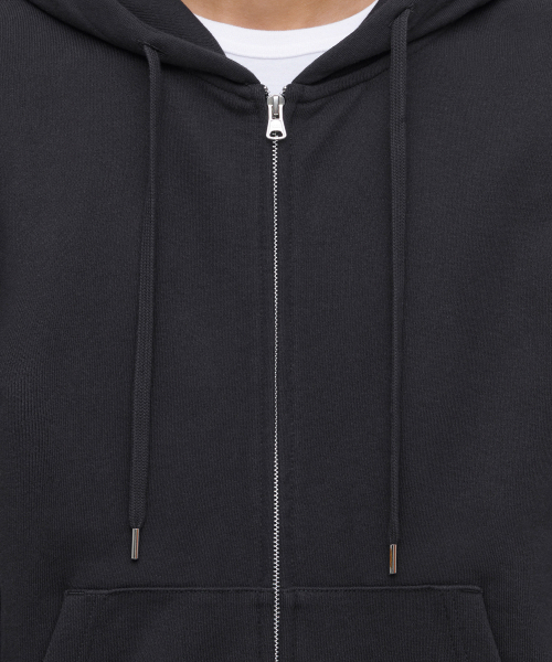 MUSINSA STANDARD（ムシンサスタンダード）の「パーカースウェットジップアップ[ダークグレー]（パーカー・メンズ・その他・XX-LARGE/XXX-LARGE/SMALL/MEDIUM/LARGE/X-LARGE）」の6枚目の写真
