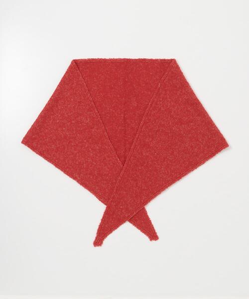 URBAN RESEARCH(アーバンリサーチ)の「ウールカシミヤサンカクストール(ストール/ショール・レディース・ホワイト/レッド/ネイビー・-)」の16枚目の写真