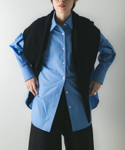 URBAN RESEARCH(アーバンリサーチ)の「ウールカシミヤサンカクストール(ストール/ショール・レディース・ホワイト/レッド/ネイビー・-)」の12枚目の写真