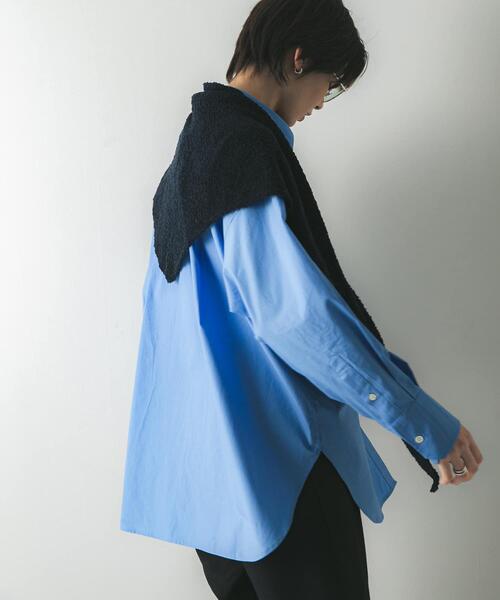 URBAN RESEARCH(アーバンリサーチ)の「ウールカシミヤサンカクストール(ストール/ショール・レディース・ホワイト/レッド/ネイビー・-)」の8枚目の写真