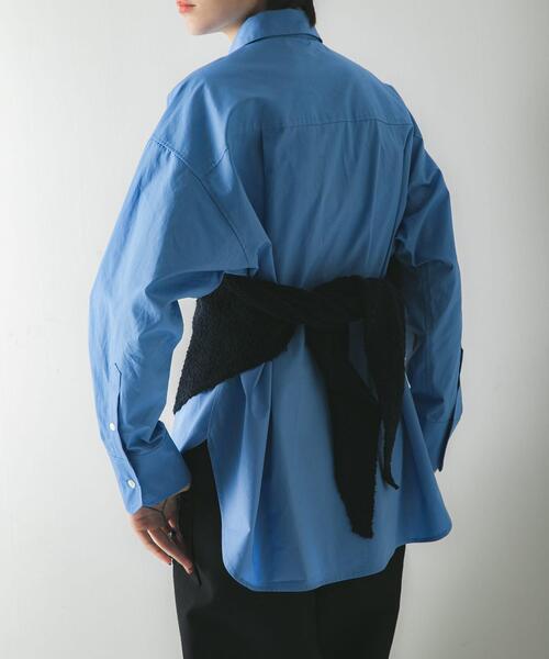 URBAN RESEARCH(アーバンリサーチ)の「ウールカシミヤサンカクストール(ストール/ショール・レディース・ホワイト/レッド/ネイビー・-)」の6枚目の写真