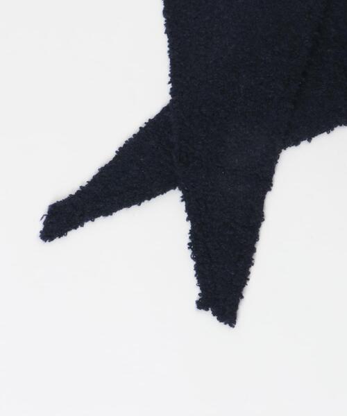 URBAN RESEARCH(アーバンリサーチ)の「ウールカシミヤサンカクストール(ストール/ショール・レディース・ホワイト/レッド/ネイビー・-)」の4枚目の写真