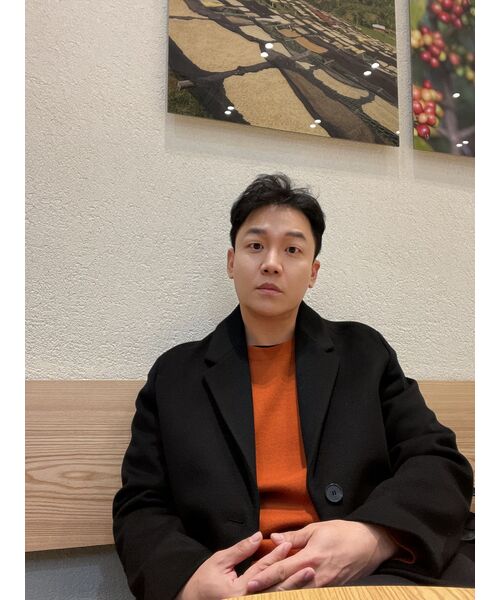 MUSINSA STANDARD（ムシンサスタンダード）の「ミニマルクルーネックニット[タンジェリン]（ニット/セーター・メンズ・その他・SMALL/MEDIUM/LARGE/X-LARGE/XX-LARGE）」の12枚目の写真