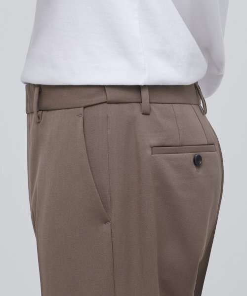 MUSINSA STANDARD（ムシンサスタンダード）の「セミワイドスリット隠しバンディングスラックス[ライトブラウン]（スラックス・メンズ・その他・29/30/31/33/26/27/28/40/38/42/36/34/32）」の7枚目の写真