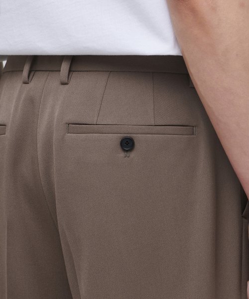 MUSINSA STANDARD（ムシンサスタンダード）の「セミワイドスリット隠しバンディングスラックス[ライトブラウン]（スラックス・メンズ・その他・29/30/31/33/26/27/28/40/38/42/36/34/32）」の8枚目の写真