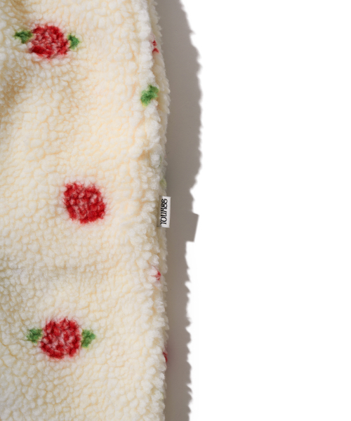 YOUHEE（ユヒ）の「ROSE PATTERN FLEECE PANTS IVORY（スウェットパンツ・レディース・その他・FREE）」の10枚目の写真