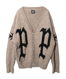 PP Embroidered Cardigan (CAMEL)